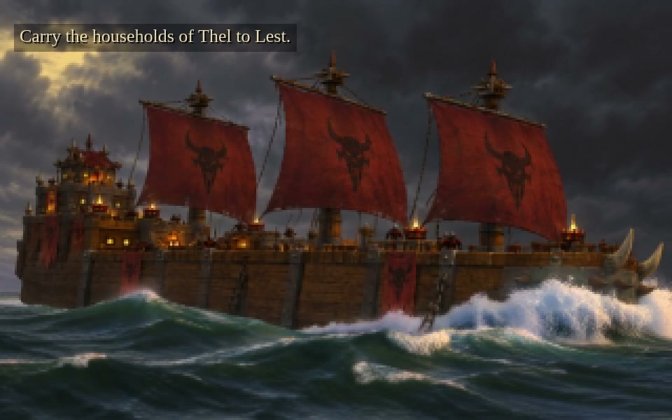The Golden Ocean — cinematic frame